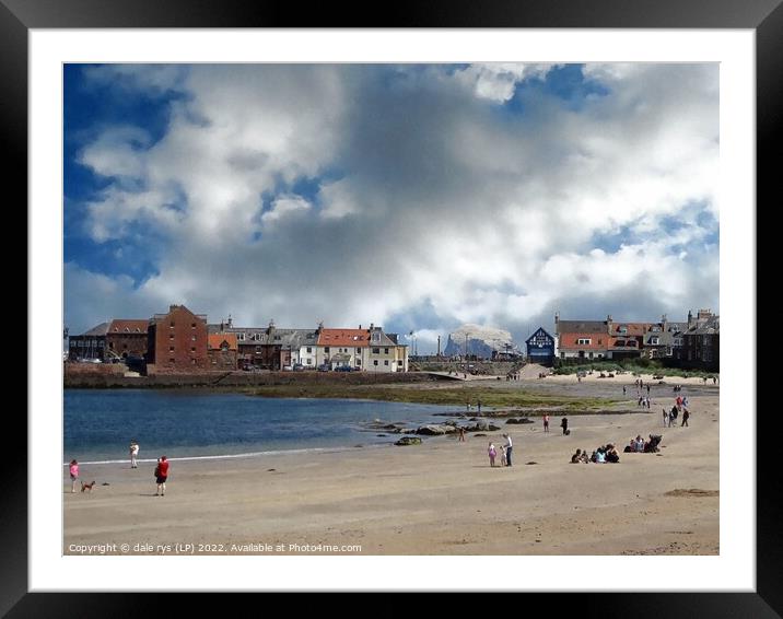 NORTH BERWICK Framed Mounted Print by dale rys (LP)