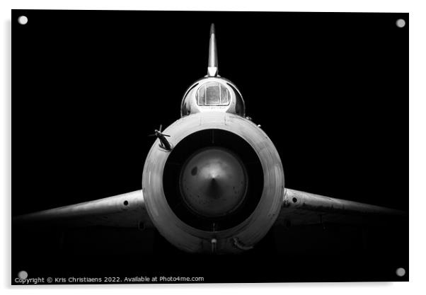 Sukhoi Su-7 Acrylic by Kris Christiaens