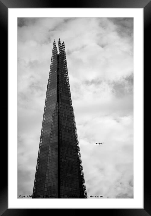 The Shard Framed Mounted Print by Garry Stratton