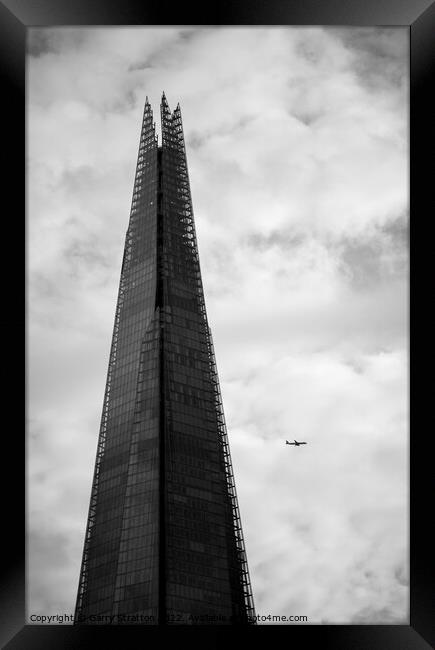 The Shard Framed Print by Garry Stratton