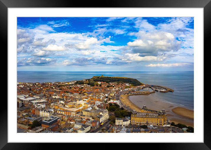Scarborough  Framed Mounted Print by Tony Millward