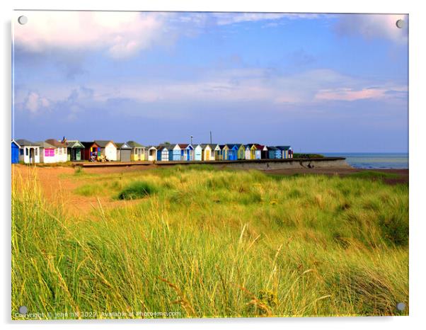 Chapel Point, Chapel-St-Leonards Acrylic by john hill