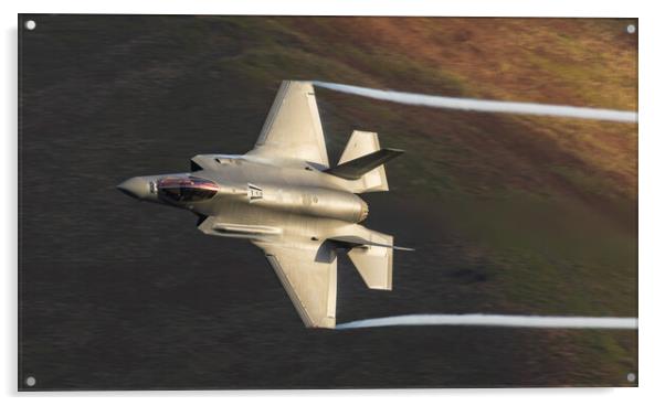 Lockheed martin F-35 Acrylic by Rory Trappe