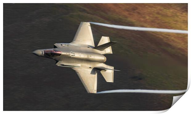 Lockheed martin F-35 Print by Rory Trappe