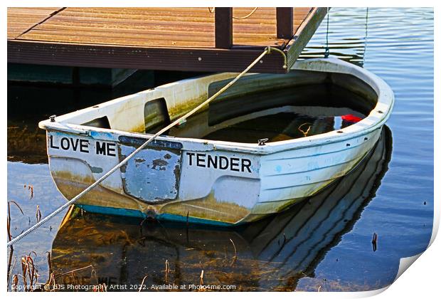 Love Me Tender Sinking Print by GJS Photography Artist