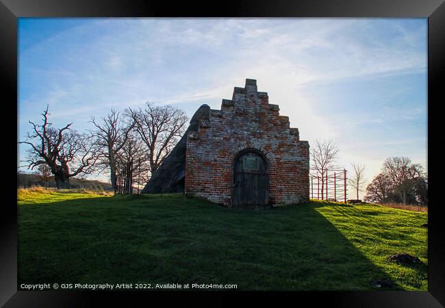 Ice House 1750-60 Framed Print by GJS Photography Artist