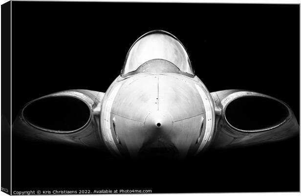 Saab 35 Draken Canvas Print by Kris Christiaens
