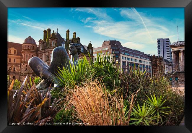 Victoria square Birmingham Framed Print by Travel and Pixels 