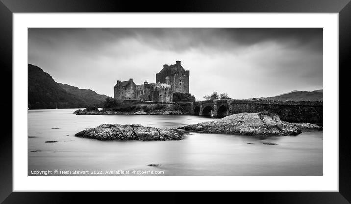 Eilean Donan Castle, Scotland Framed Mounted Print by Heidi Stewart