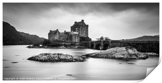 Eilean Donan Castle, Scotland Print by Heidi Stewart