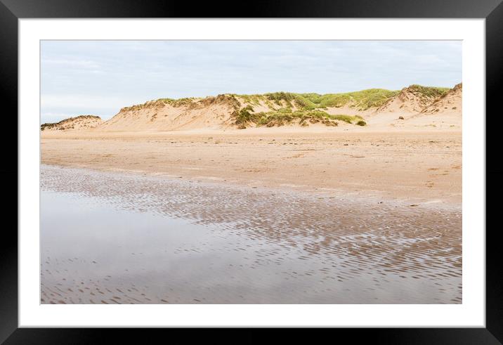 Ripples on Formby beach Framed Mounted Print by Jason Wells