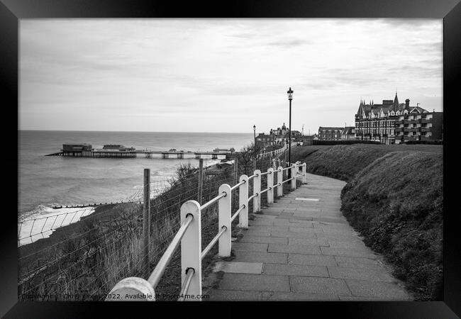 The seaside town of Cromer, North Norfolk Framed Print by Chris Yaxley
