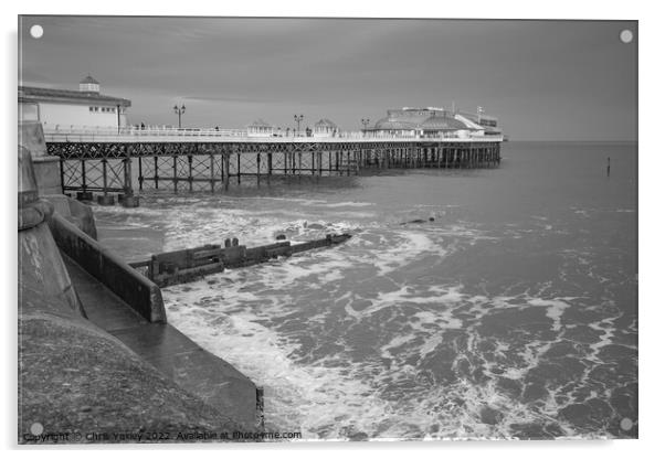 Cromer Pier, North Norfolk Coast Acrylic by Chris Yaxley