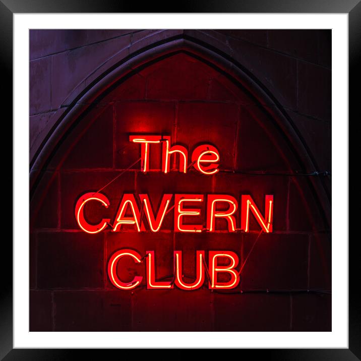 The Cavern Club Framed Mounted Print by Jason Wells
