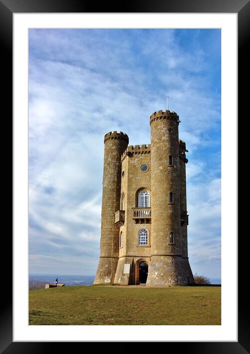 Broadway Tower Framed Mounted Print by Susan Snow
