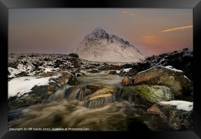 The Glencoe mountain  Framed Print by Scotland's Scenery