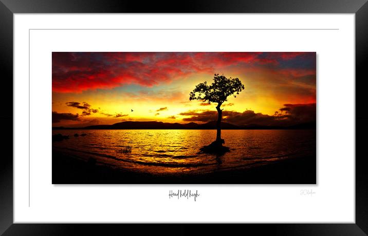 Head held high Framed Mounted Print by JC studios LRPS ARPS
