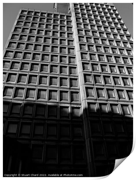 Natwest Tower in Birmingham UK Print by Travel and Pixels 