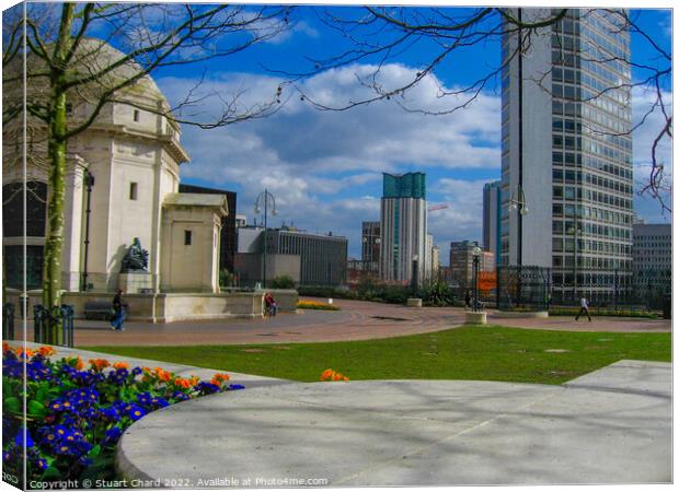 Centenary Square Birmingham Canvas Print by Travel and Pixels 