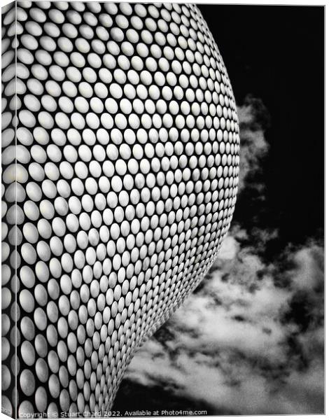 Selfridges Building in Birmingham UK Canvas Print by Travel and Pixels 