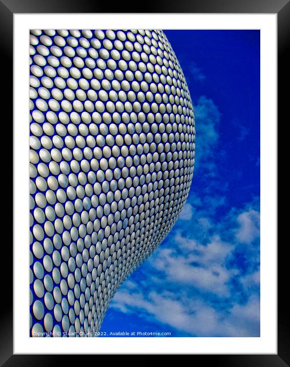 Selfridges Building in Birmingham UK Framed Mounted Print by Travel and Pixels 