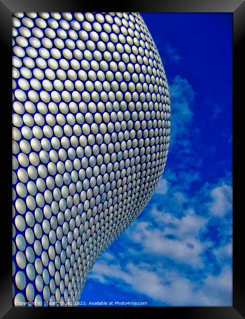 Selfridges Building in Birmingham UK Framed Print by Travel and Pixels 
