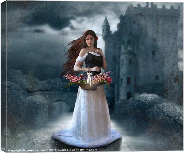 Woman of Great Expectations Canvas Print by Laura Dawnsky