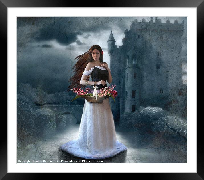 Woman of Great Expectations Framed Mounted Print by Laura Dawnsky