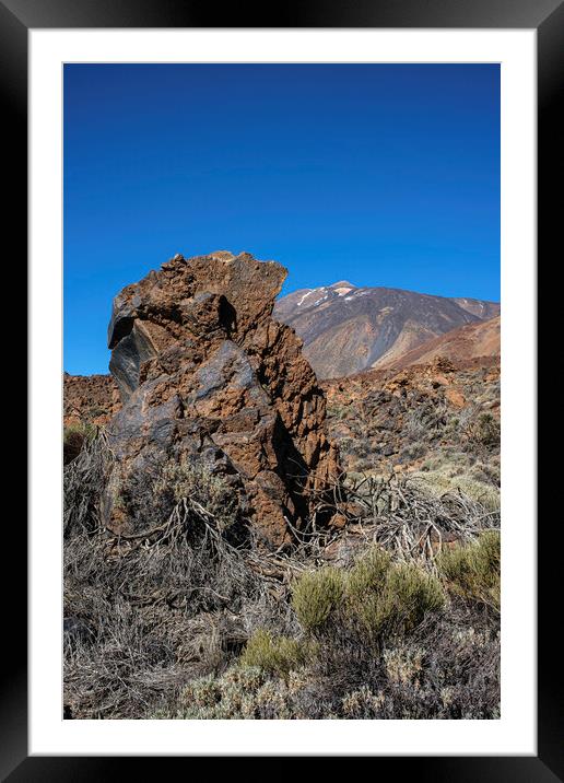 Mount Teide Tenerife Framed Mounted Print by Phil Crean