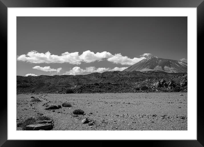 Mount Teide national park Tenerife Framed Mounted Print by Phil Crean