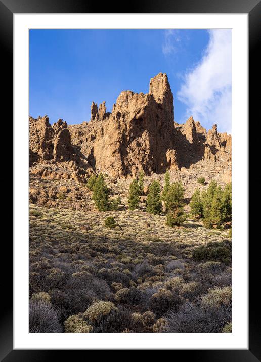 Mount Teide National Park Tenerife Framed Mounted Print by Phil Crean