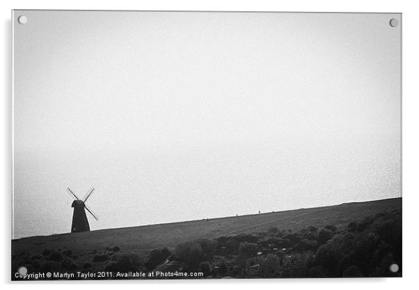 Windmill Acrylic by Martyn Taylor