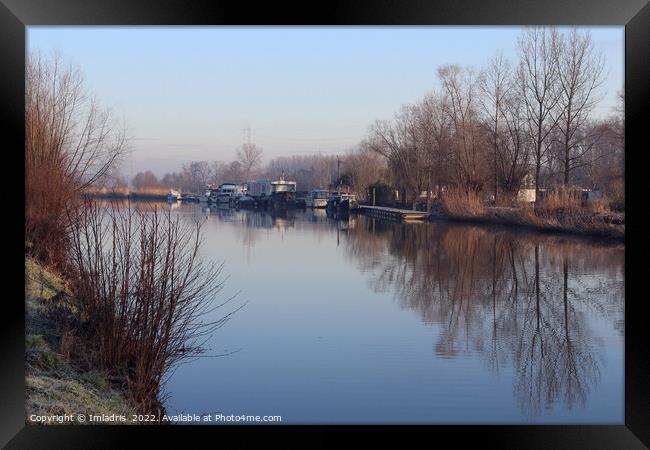 Old Sas Marina, Lebbeke, Belgium Framed Print by Imladris 