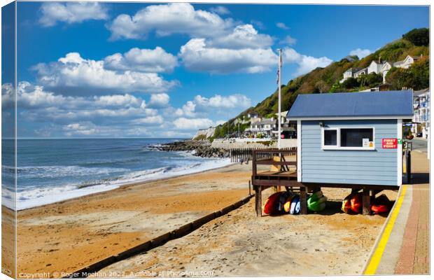 Ventnor Isle of Wight Canvas Print by Roger Mechan