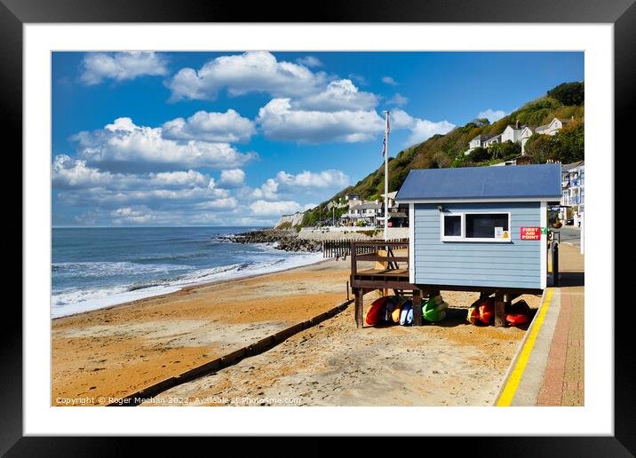 Ventnor Isle of Wight Framed Mounted Print by Roger Mechan