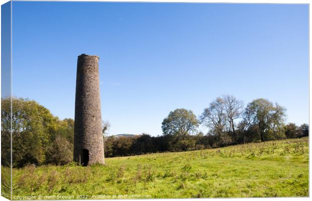 Witches Tower of Llantrisant Canvas Print by Heidi Stewart