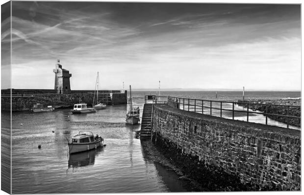 Lynmouth Harbour      Canvas Print by Darren Galpin