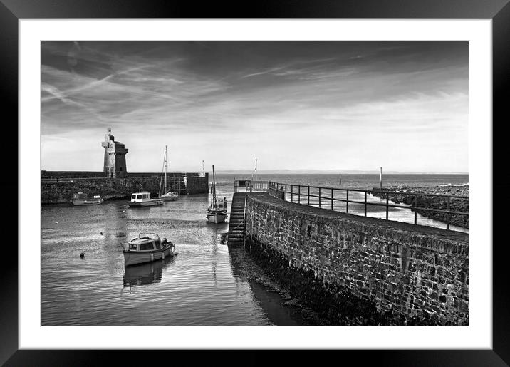 Lynmouth Harbour      Framed Mounted Print by Darren Galpin