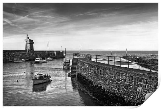 Lynmouth Harbour      Print by Darren Galpin