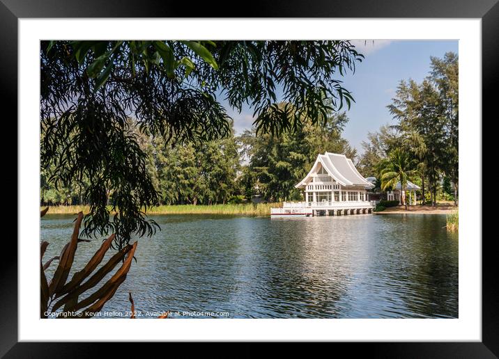 The wedding chapel, Laguna,  Framed Mounted Print by Kevin Hellon