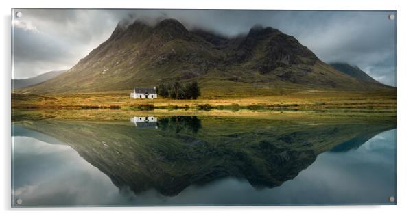 Stob Dearg Reflection Acrylic by Anthony McGeever