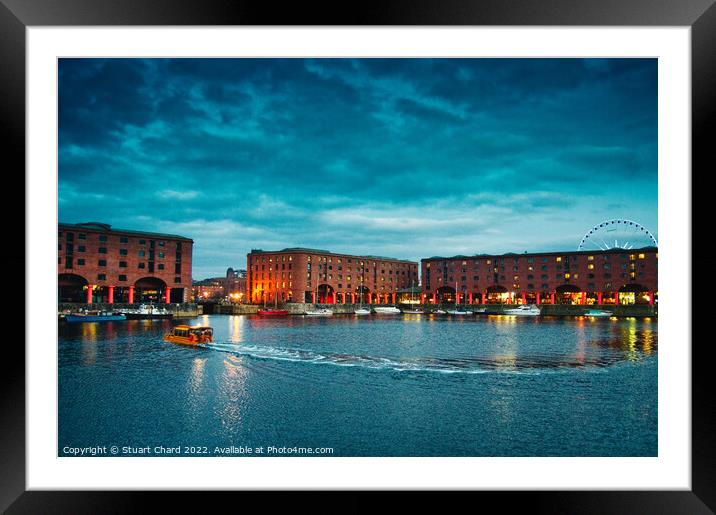Albert Dock Liverpool Framed Mounted Print by Travel and Pixels 