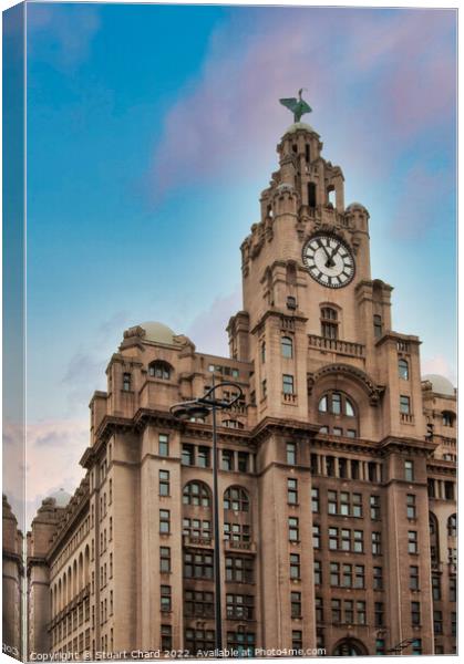 Royal Liver Building Canvas Print by Travel and Pixels 