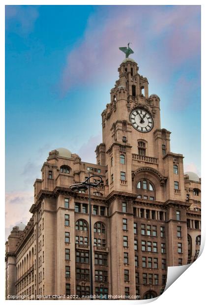 Royal Liver Building Print by Travel and Pixels 