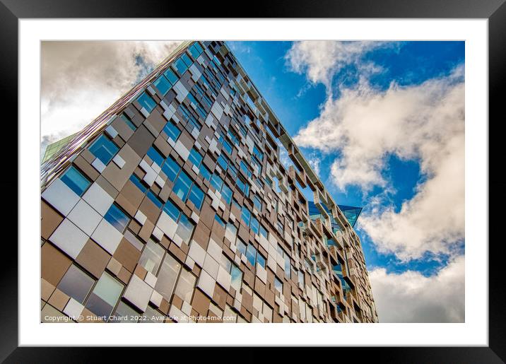 The Cube Birmingham Framed Mounted Print by Travel and Pixels 