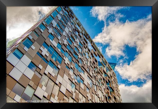 The Cube Birmingham Framed Print by Travel and Pixels 