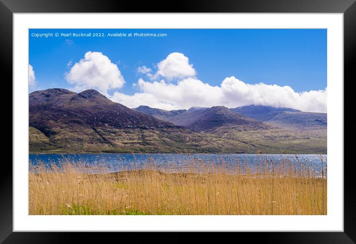 Loch Na Keal Isle of Mull Scotland Framed Mounted Print by Pearl Bucknall