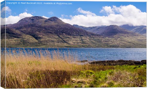 Loch Na Keal Isle of Mull Scotland Canvas Print by Pearl Bucknall