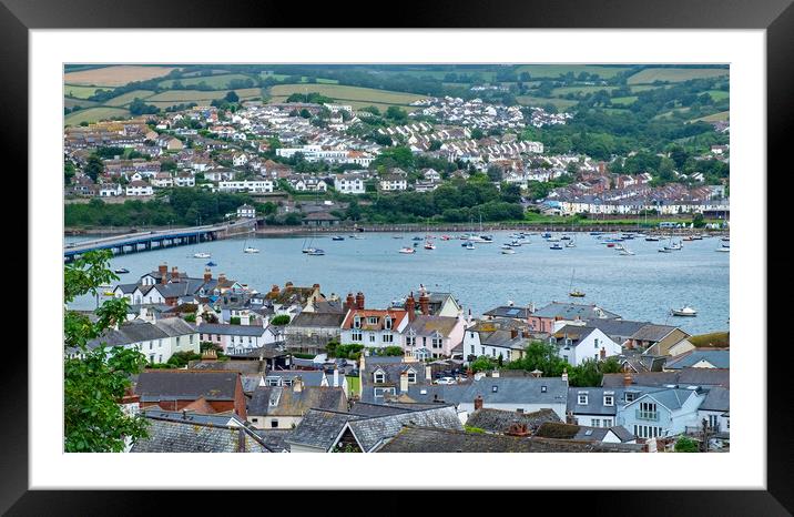 Teignmouth Framed Mounted Print by Geoff Storey