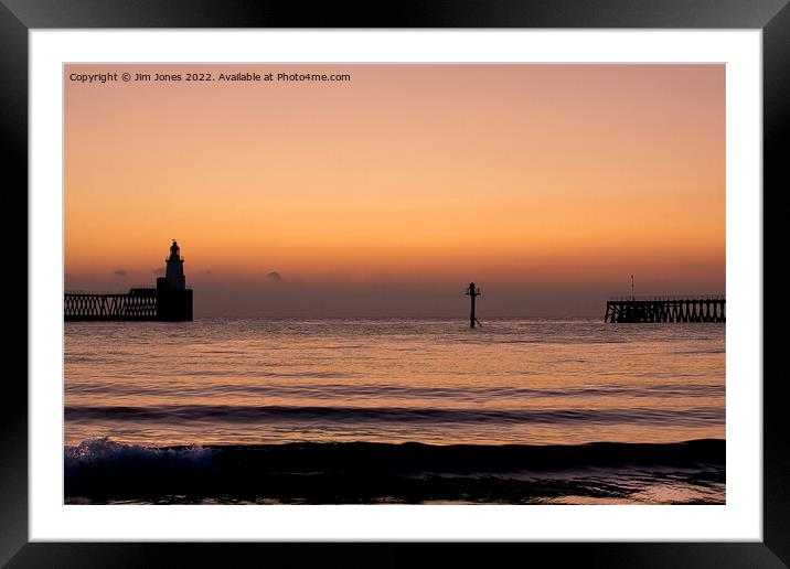 New Year's Day Sunrise  Framed Mounted Print by Jim Jones